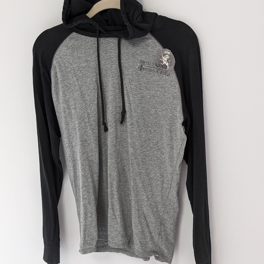 EXPRESS - Men's Two-tone Hooded Sweater
